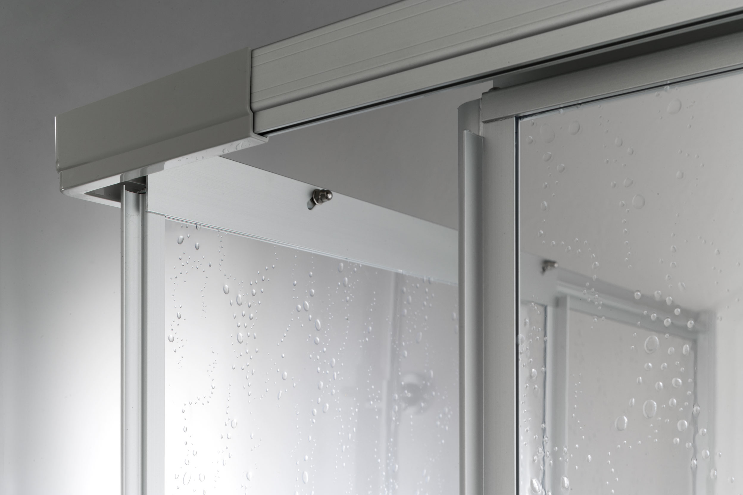 Brio box doccia angolare scorrevole finitura bianco 80 cm ...