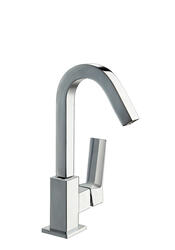 RUBINO monocomando lavabo leva laterale con scarico click clack  finitura cromo - Bagno Italiano