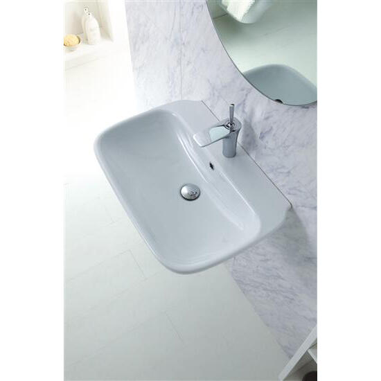 CLEAR lavabo da appoggio/sospeso 65 cm - Bagno Italiano