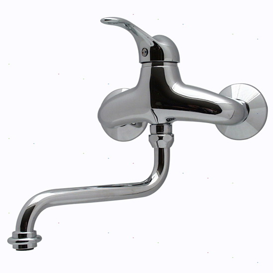 MIRO' rubinetto bidet con scarico 1 1/4 finitura cromo-oro - Bagno Italiano