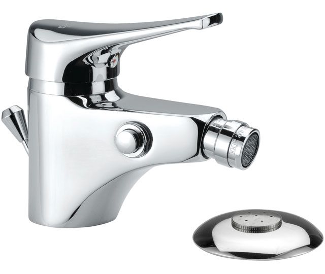 Rubinetto Con Doccetta Per Bidet.Rio Miscelatore Bidet Con Deviatore Doccetta E Scarico Finitura Cromo Bagno Italiano